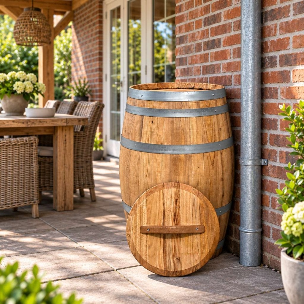 Wijnvaten, wijnvat, whiskyvaten, regenton 20 - 225 liter, Enlèvement ou Envoi, Niet ingevuld, Bois, Niet ingevuld