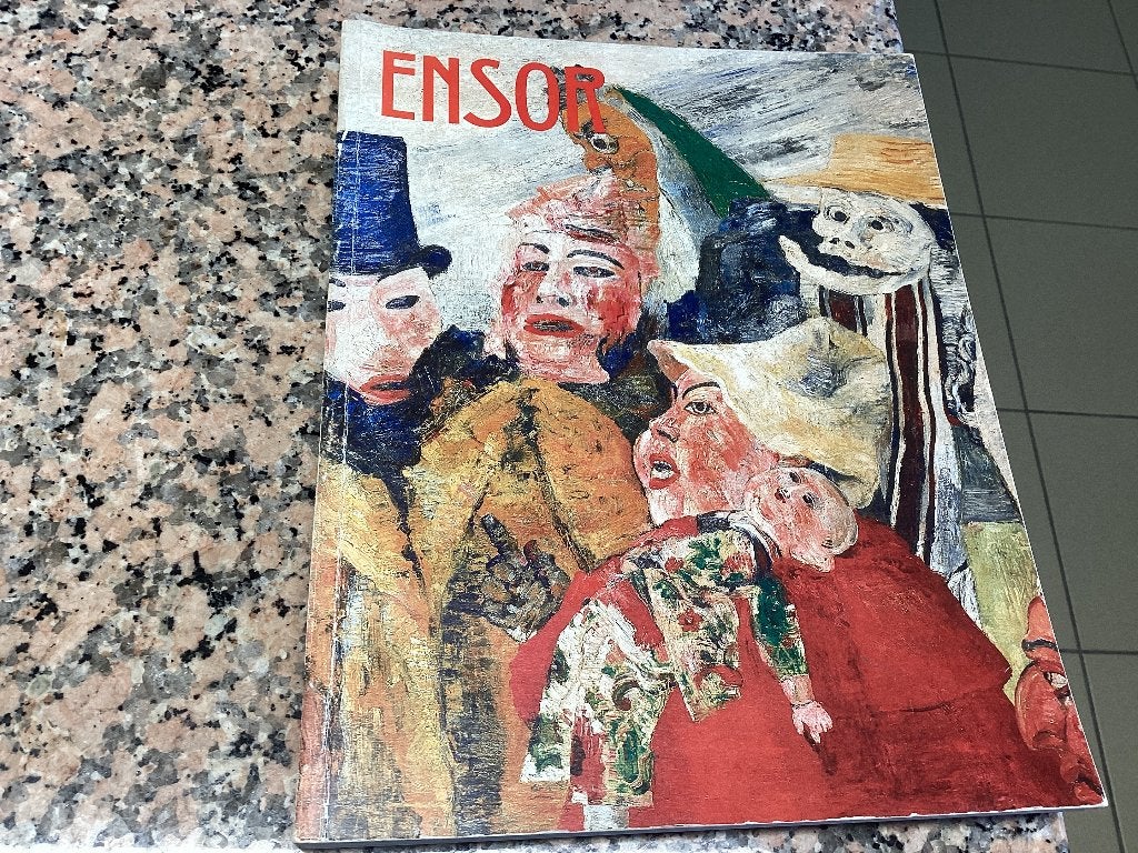 Kunstboek ENSOR.  1983, Boeken, Kunst en Cultuur | Beeldend, Ophalen of Verzenden, Gelezen, Schilder- en Tekenkunst