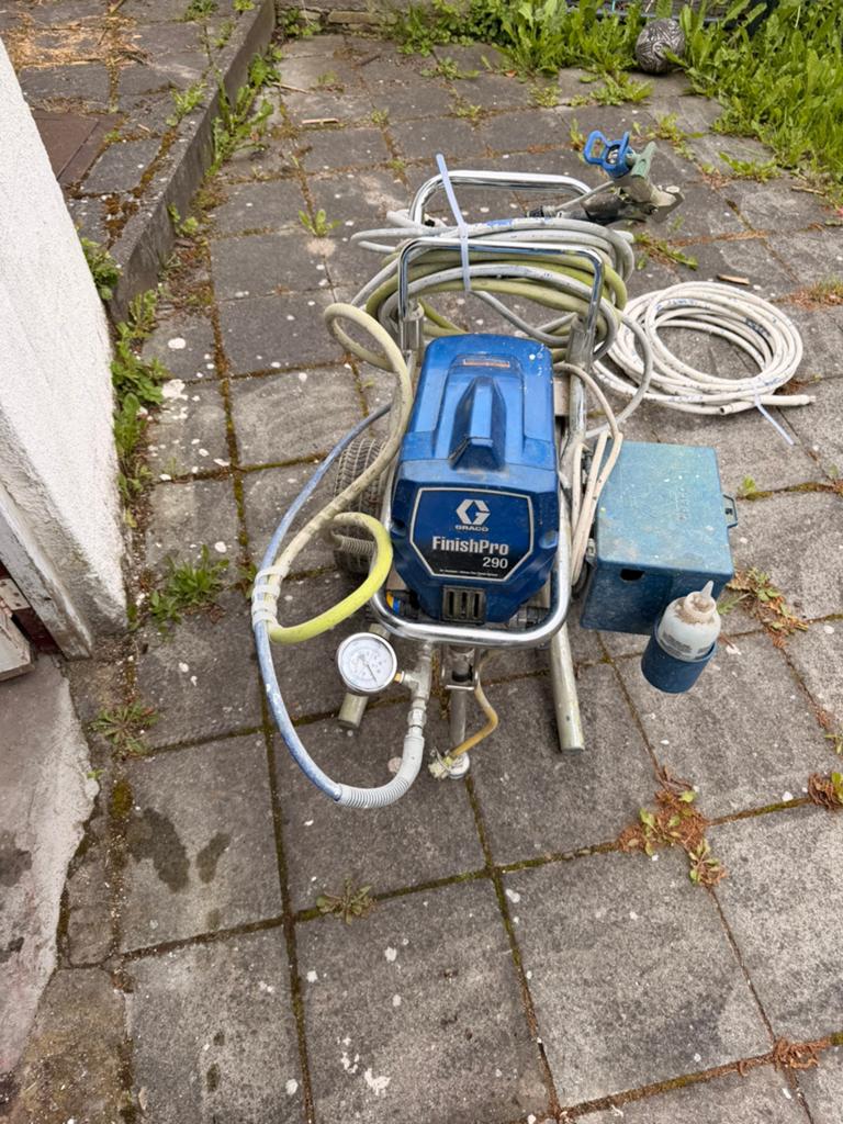 Graco finishpro 290, Bricolage & Construction, Compresseurs, Comme neuf, Enlèvement