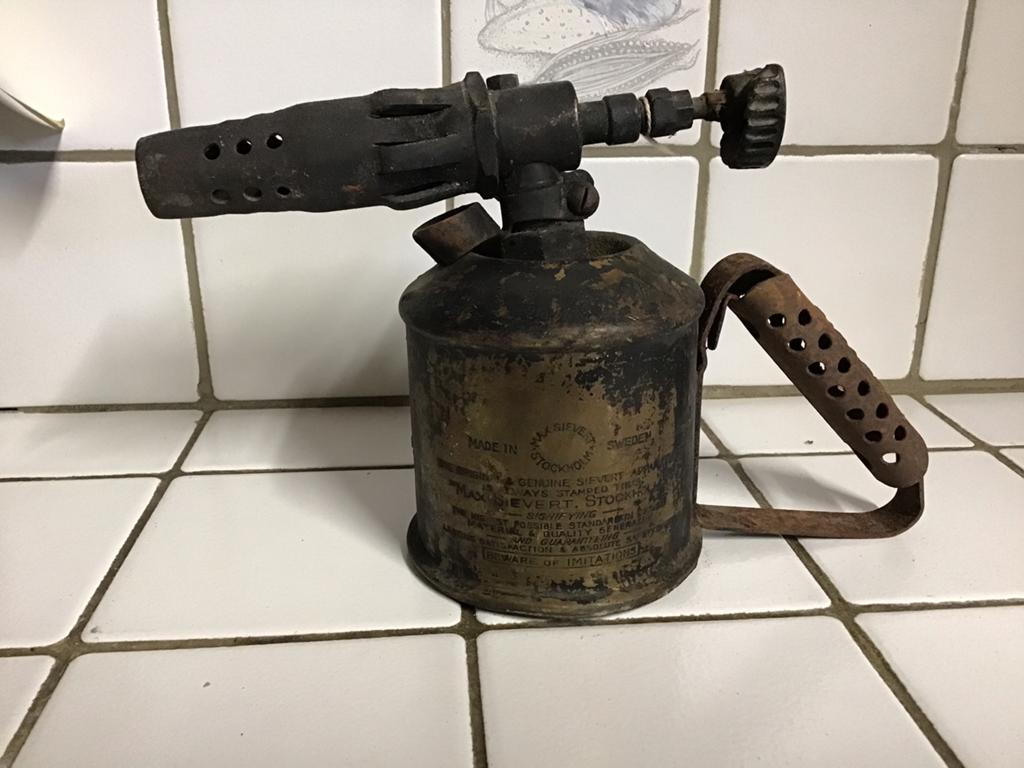 Vintage gasbrander soldeerbrander Sievert Sweden, Ophalen of Verzenden