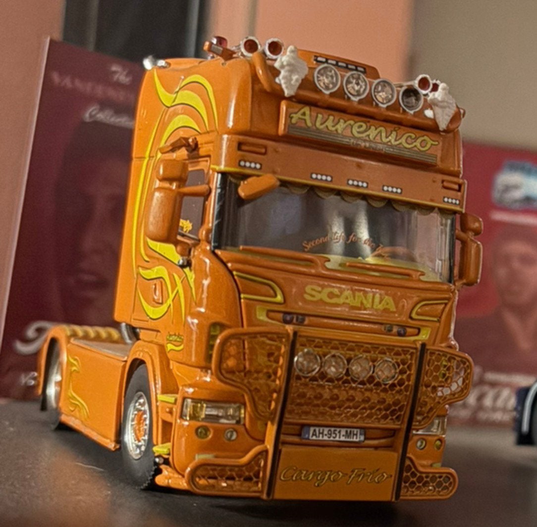 Scania 1:50 Aurenico, Verzenden, Zo goed als nieuw