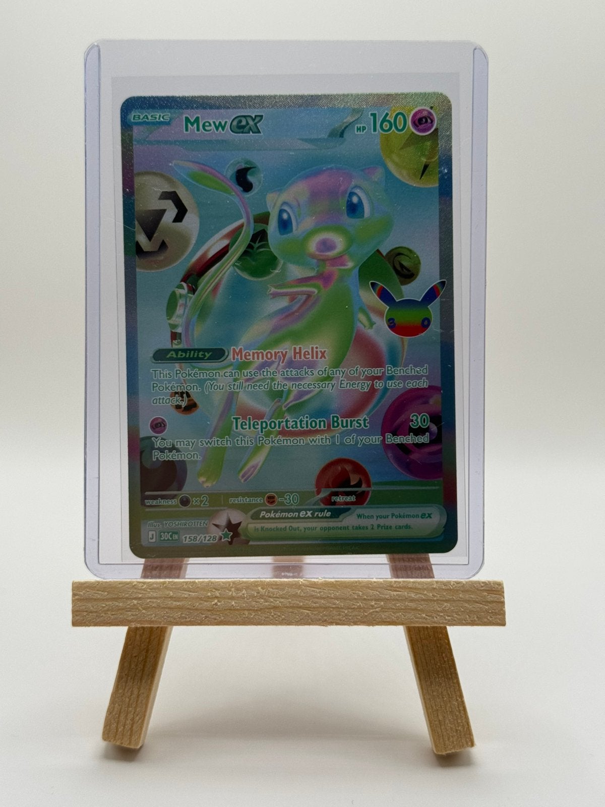 Mew EX 30th celebration mint condition, Enlèvement, Comme neuf