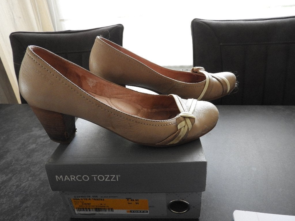 schoenen 39, Enlèvement ou Envoi, Porté, Brun