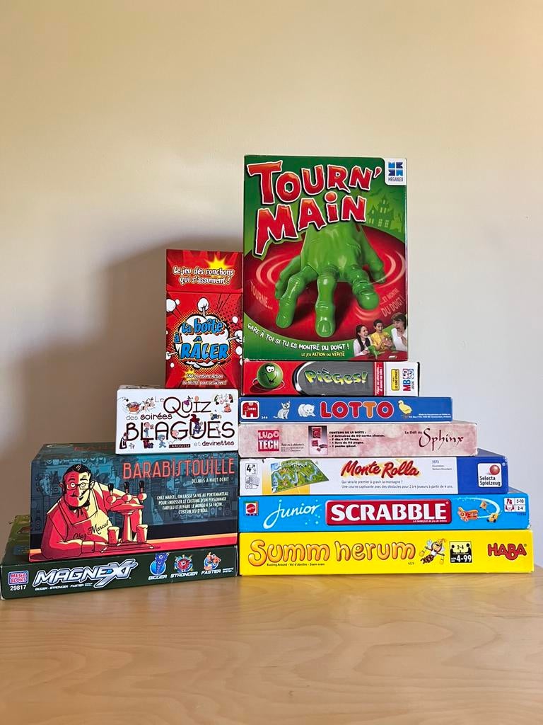 Complete bordspellen — 5€/stuk, Ophalen of Verzenden, Gebruikt