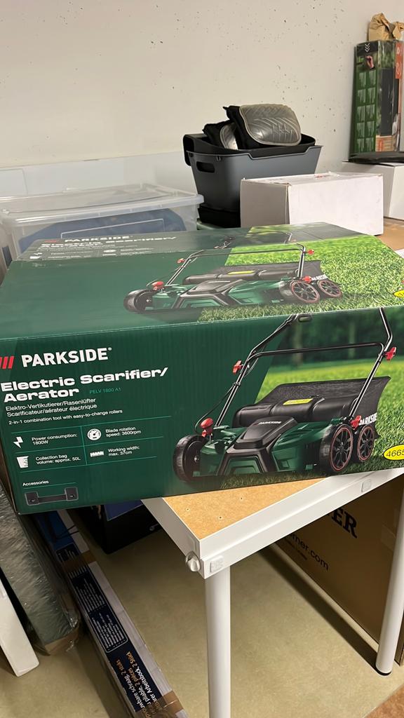 Parkside scarificateur électrique, Enlèvement, Utilisé, 1200 watts ou plus, Autres types