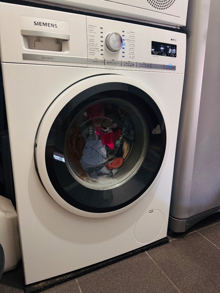 Wasmachine Siemens IQ700 iSensoric, Electroménager, 1600 tours ou plus, Chargeur frontal, Enlèvement, Utilisé