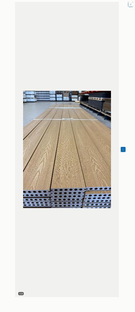 Composiet Vlonderplanken - Teak - Scherpe Prijs, Tuin en Terras, Ophalen of Verzenden, Nieuw