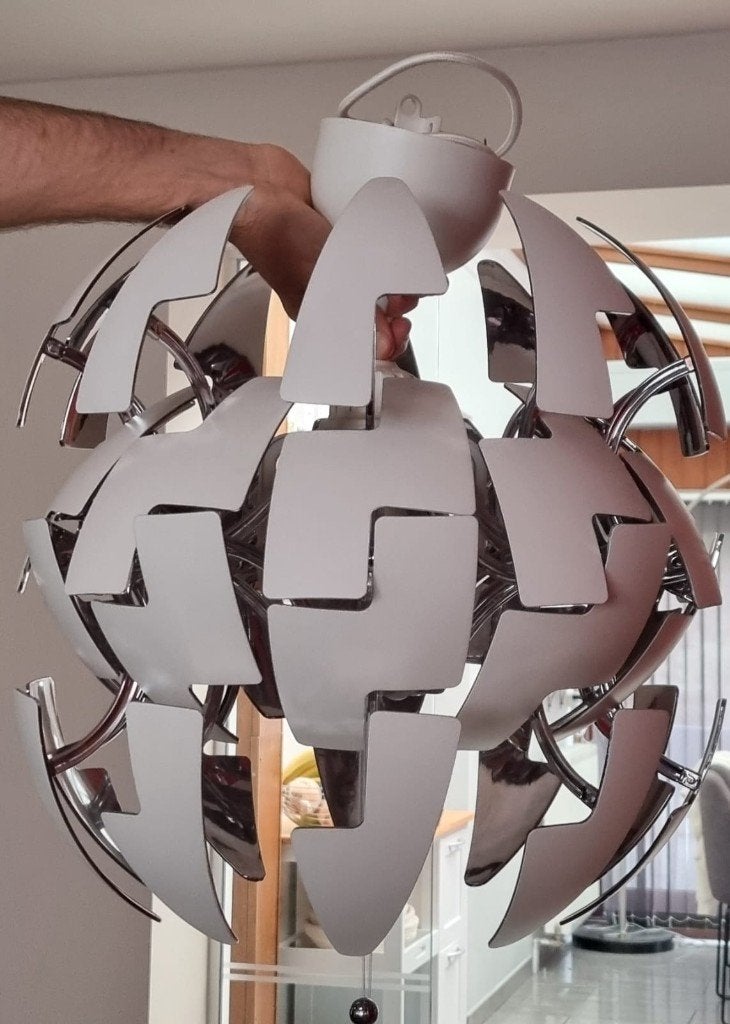 Suspension lampe IKEA PS 2014 – David Wahl, Verre, Enlèvement, Design  SF, E27 (grand)