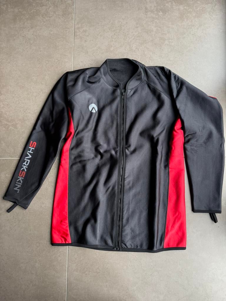 Sharkskin chillproof: duikpak/onderpak top 4xl, Watersport en Boten, Duiken, Ophalen of Verzenden, Duikpak