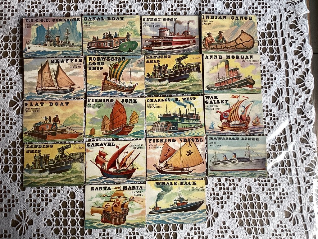 199 oude chromos prenten trading cards verschillende reeksen, Verzamelen, Foto's en Prenten, Ophalen of Verzenden, Gebruikt