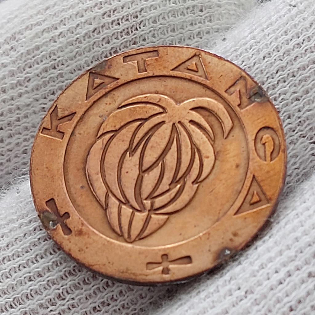 Munt / Katanga (Congo) / 5 Frank / 1961 / SUP, Ophalen of Verzenden