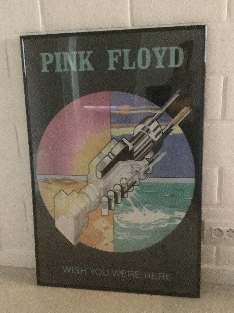 Poster Pink Floyd, Enlèvement, Comme neuf, Rectangulaire vertical, Musique