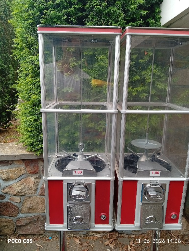 Draai automaat  orginele beaver, Ophalen