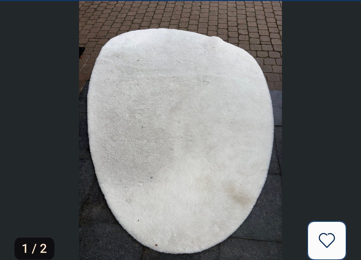 Gratis tapijt, Ophalen, Gebruikt, Ovaal