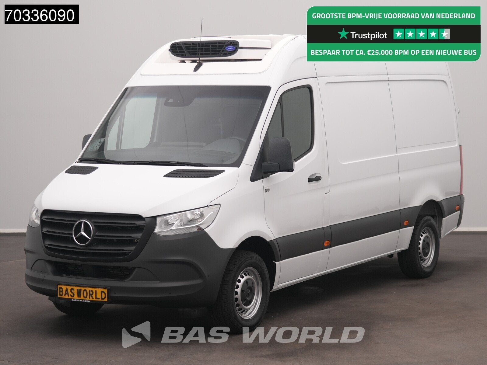 Mercedes Sprinter 316 CDI Automaat Kerstner Koel/Vrieswagen, Automaat, Stof, Gebruikt, Euro 6