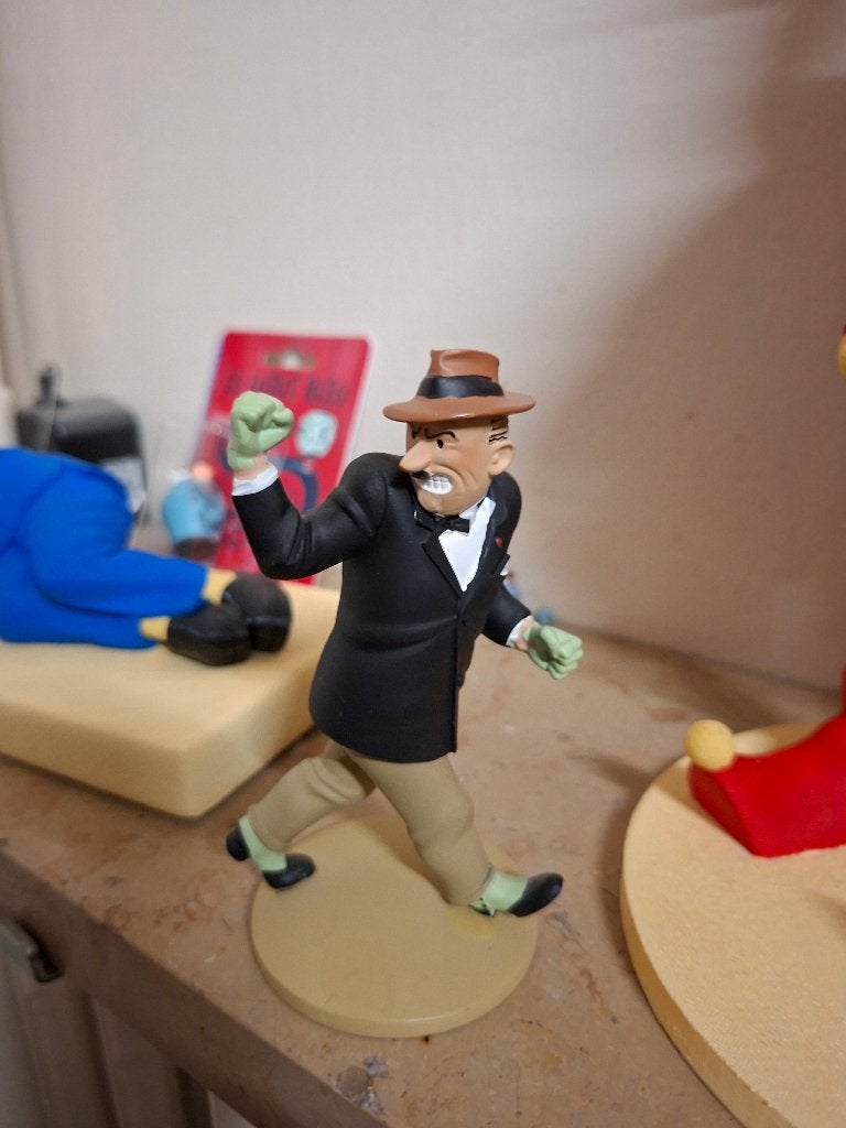 Hergé Moulinsart Gibbons de bruut, Verzamelen, Beelden en Beeldjes, Ophalen of Verzenden