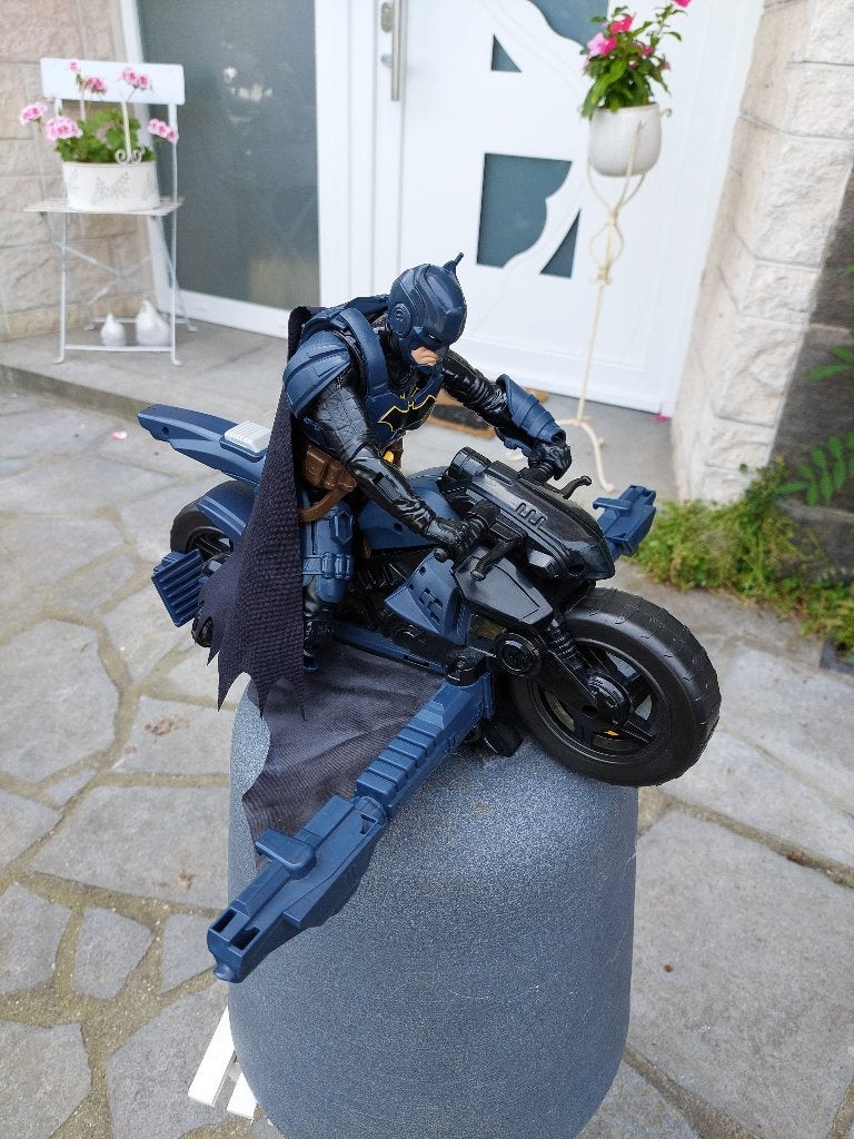 Batcycle 2-in-1 transformeerbare Batman Adventures, Ophalen of Verzenden, Gebruikt