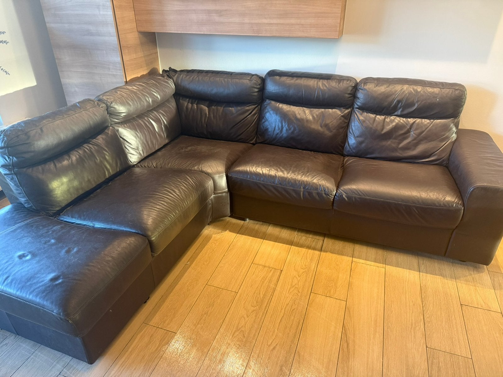 Zetel gratis op te halen, Enlèvement, Utilisé, Cuir