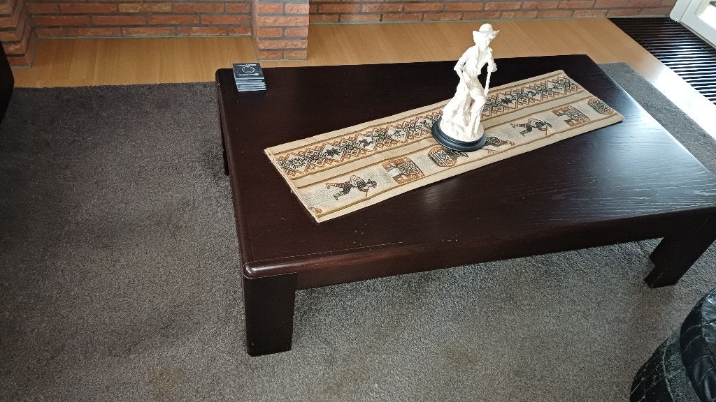 salon tafel, Huis en Inrichting, Tafels | Salontafels, Ophalen, Gebruikt, 100 tot 150 cm, 50 tot 100 cm