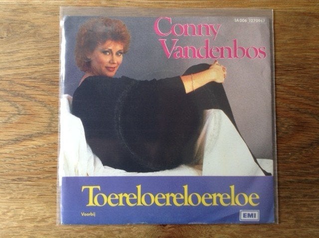 single conny vandenbos, 7 inch, Ophalen of Verzenden, Fotohoes, Nederlandstalig