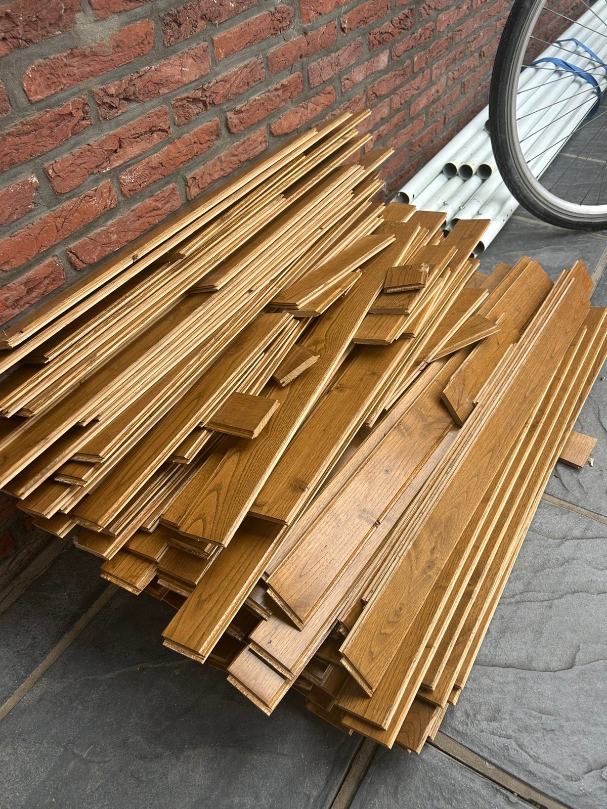Plafond planken planchet, Doe-het-zelf en Bouw, Hout en Planken, Ophalen, Gebruikt