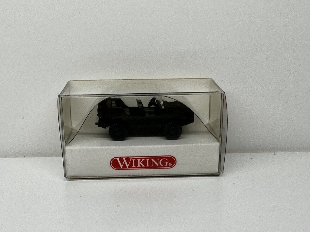 Ancien 4x4 DKW Munga Militaire 1/87 HO WIKING Neuf + Boite, Ophalen, Nieuw, Auto, Wiking