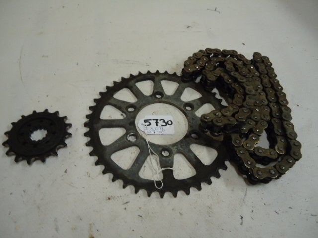 ZX6R 2007 - 2008 Kawasaki Kettingset D1-17336, Motos