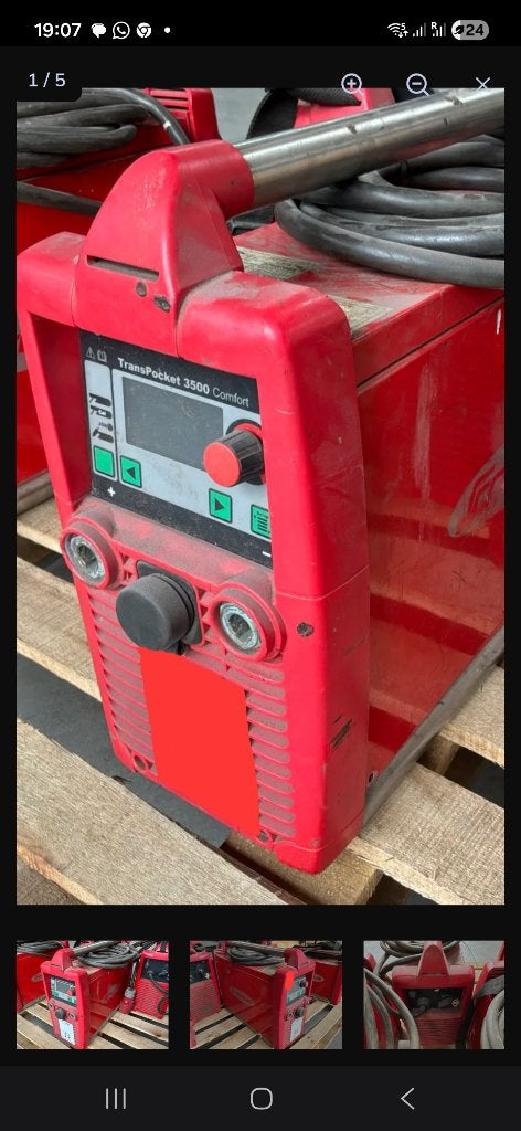 Fronius trans poket 3500 comfort, Enlèvement, Comme neuf, 250 ampères, Tig