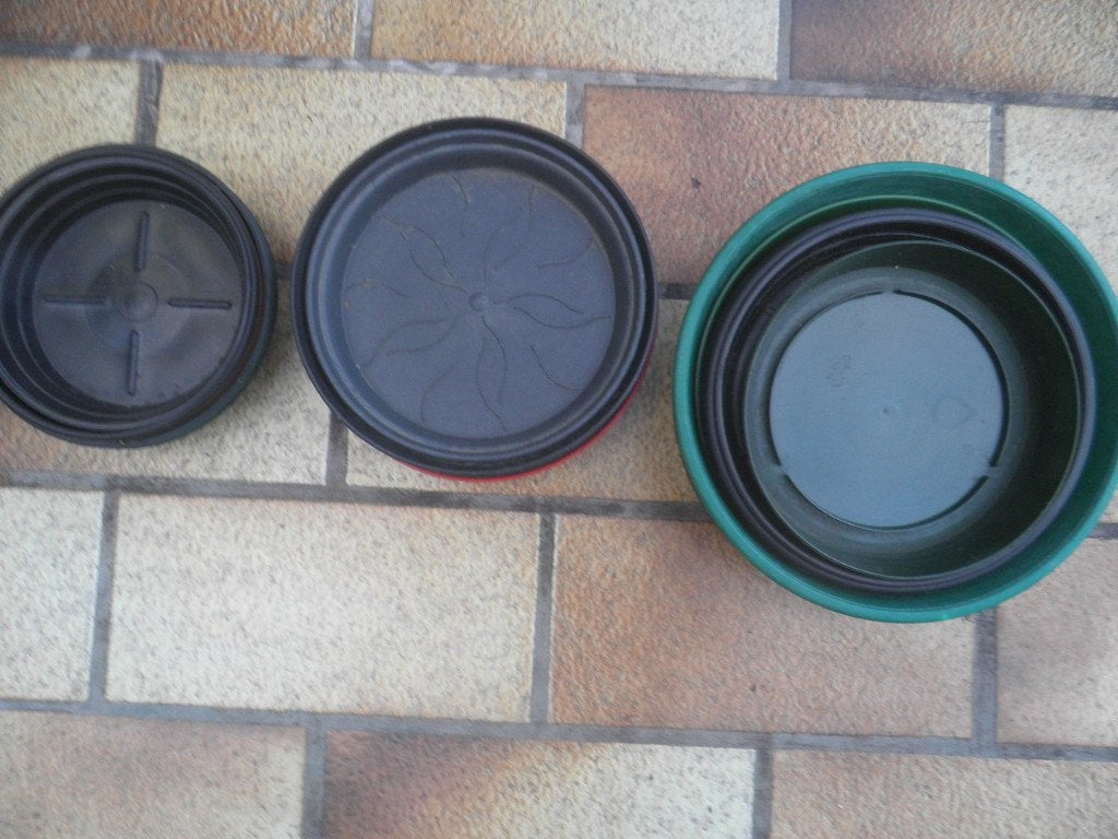 onderschalen voor bloempotten, Tuin en Terras, Ophalen, Gebruikt