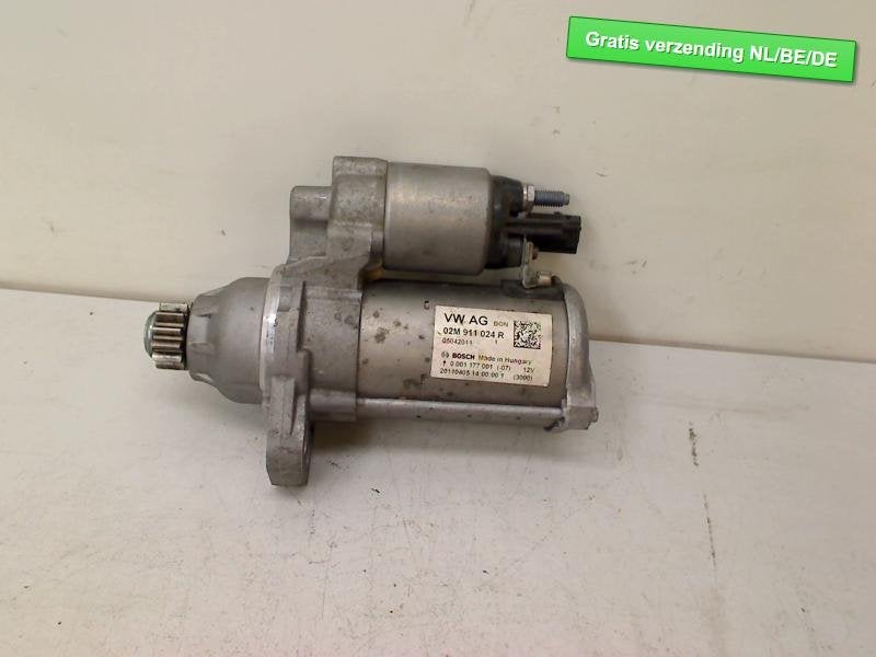 STARTMOTOR Volkswagen Golf VII (AUA) (02M911024R), Robert Bosch AG, Gebruikt, Volkswagen, Robert-Bosch-Allee 1
74232  Abstatt, DE