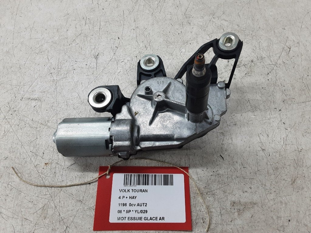 MOTEUR ESSUIE-GLACE ARRIÈRE Touran (1T1 / T2) (1T0955711C), Autos : Pièces & Accessoires, Volkswagen, Mevr. I. Hauben, Utilisé