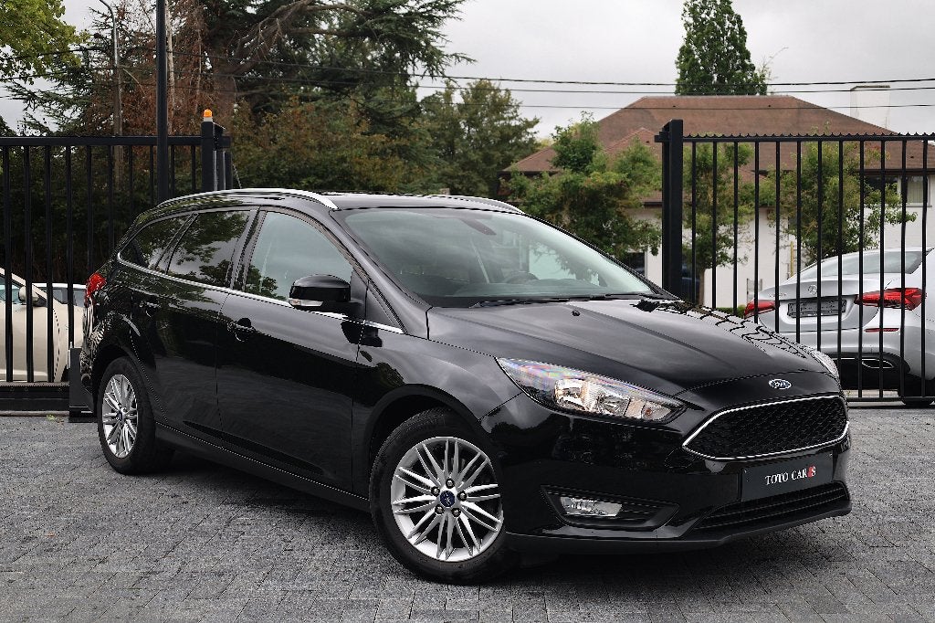Ford Focus 1.5 TDCi Break |Euro 6b|1ste Eig | Navi| Parksens, Auto's, Focus, Stof, Zwart, Bedrijf