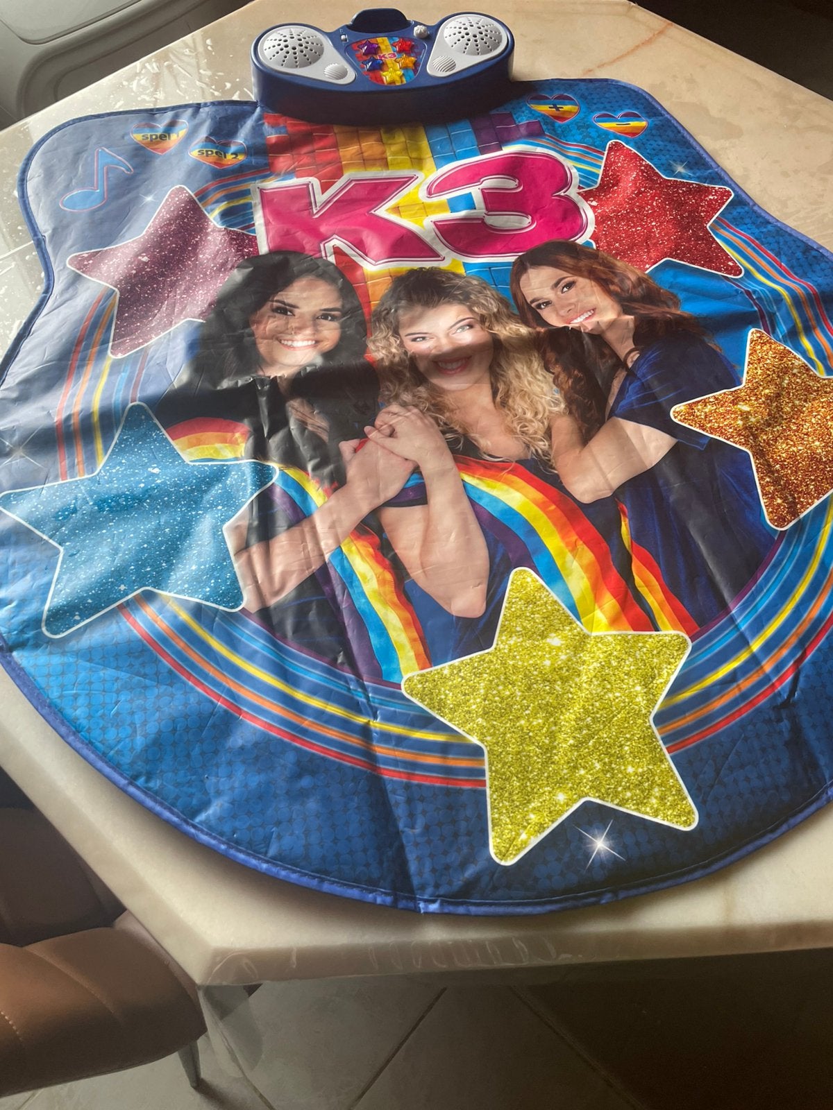 K3 dansmat, Ophalen, Zo goed als nieuw