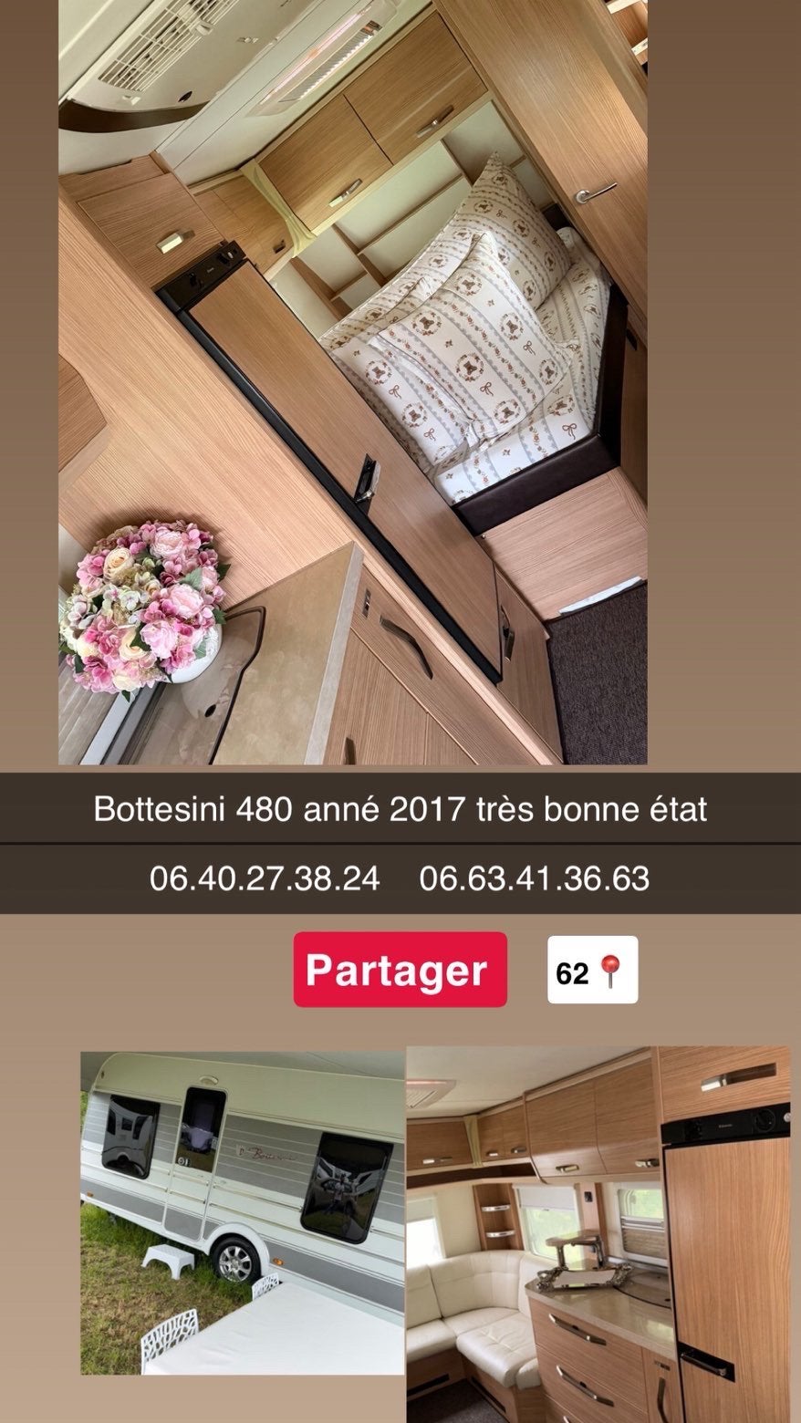 Tabbert bottesini, Grand lit, 4 à 5 mètres, Tabbert, Particulier