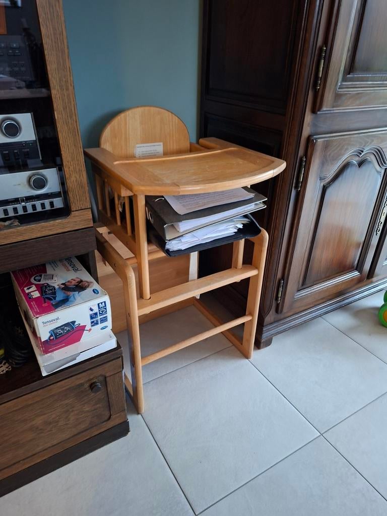 chaise bébé en bois, Enlèvement