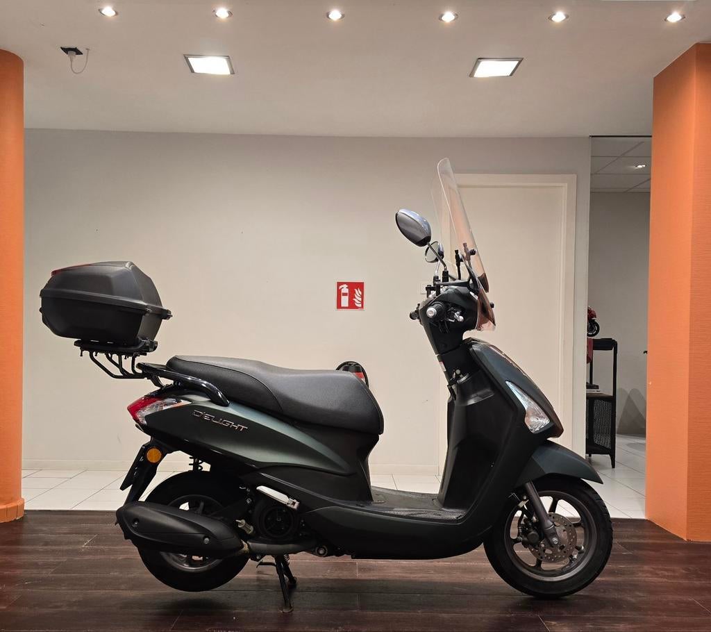 Yamaha D'elight 125**2018**1,693km**Garantie, Motoren, Motoren | Yamaha, Bedrijf, Scooter, Minimaal motorrijbewijs A1
