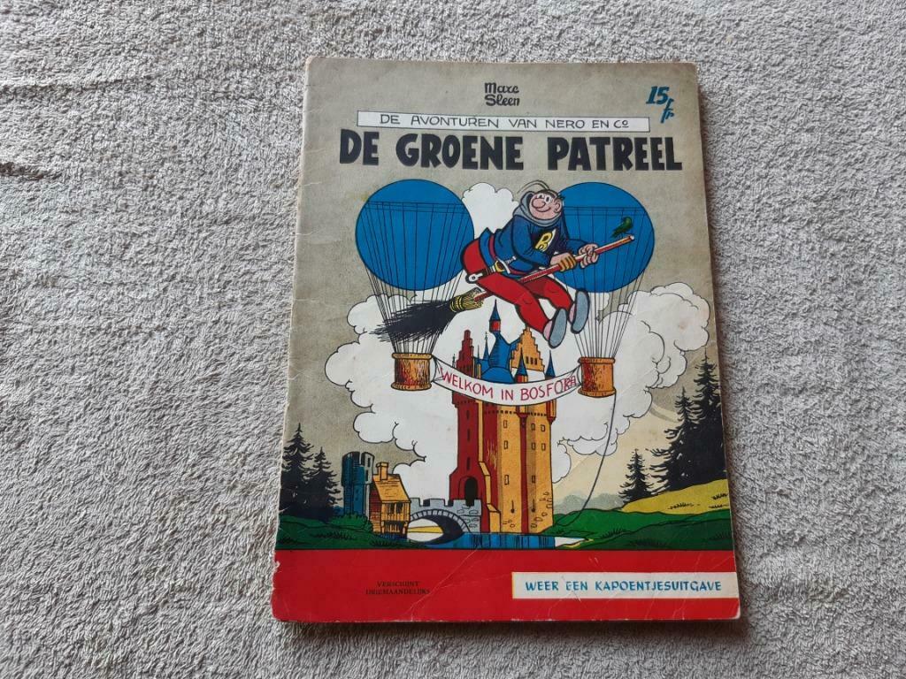 Nero.37.De groene patreel., Boeken, Eén stripboek, Ophalen of Verzenden, Gelezen