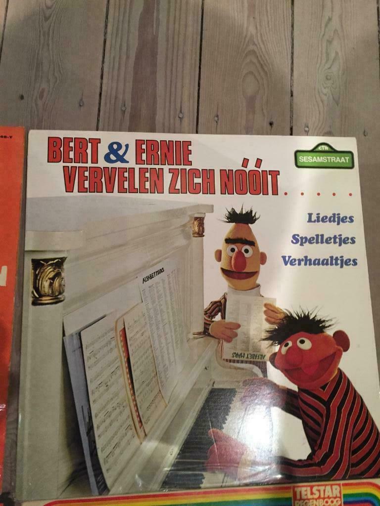 LP  Bert & Ernie / Vervelen zich Nooit, Ophalen of Verzenden, Gebruikt