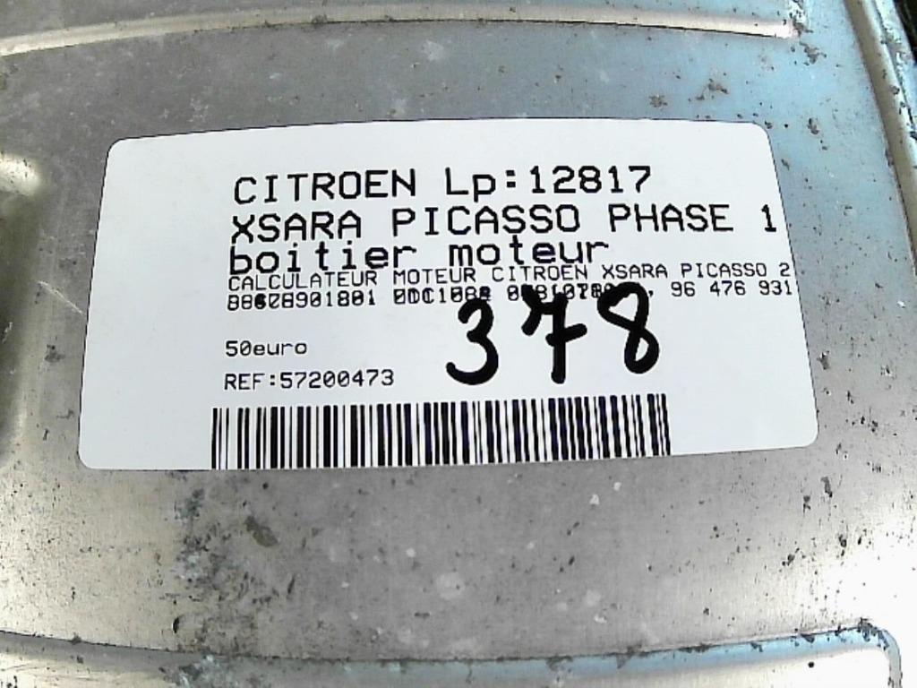 Boitier Moteur Citroën C3 Pluriel phase 1 1.4i 55kw LP12817, Autos : Pièces & Accessoires, Enlèvement ou Envoi, Utilisé, Citroën