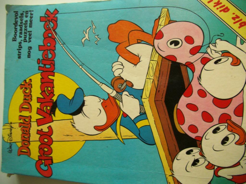 Donald Duck groot vankantieboek, Ophalen of Verzenden, Donald Duck, Gebruikt
