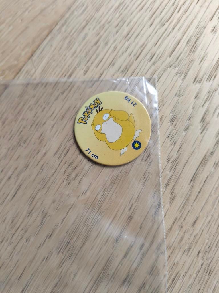 pog pokémon psyduck 1998, Collections, Flippos, Enlèvement