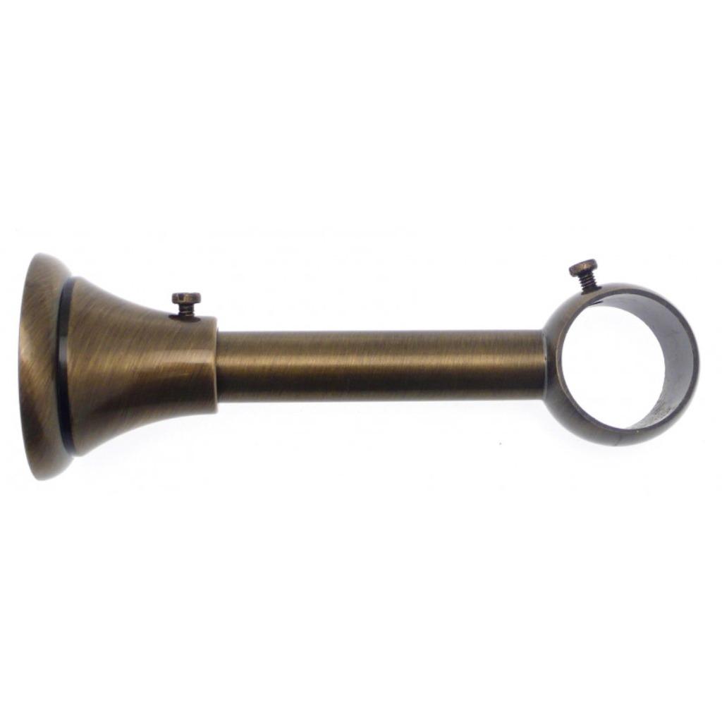 Support de tringle laiton vieilli 125mm D28, Enlèvement ou Envoi, Neuf