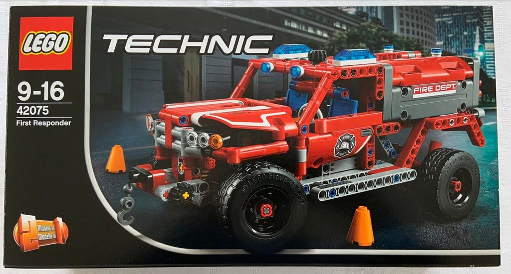Lego Technic First Responder 42075, Zo goed als nieuw, Complete set, Lego