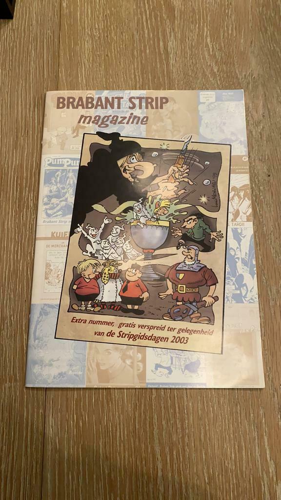 Brabant strip promotiemagazine 2003 jef nys bosschaert sleen, Boeken, Ophalen of Verzenden, Nieuw