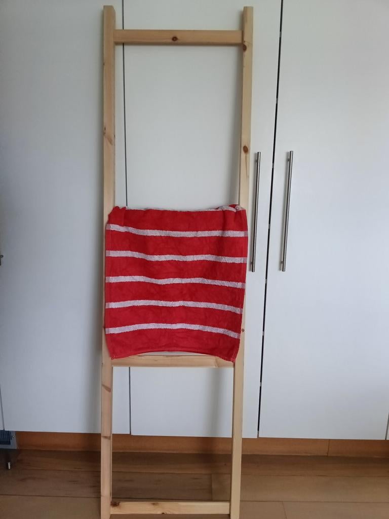 Handdoekenrek hout, Huis en Inrichting, Ophalen, Zo goed als nieuw, Handdoekenrek