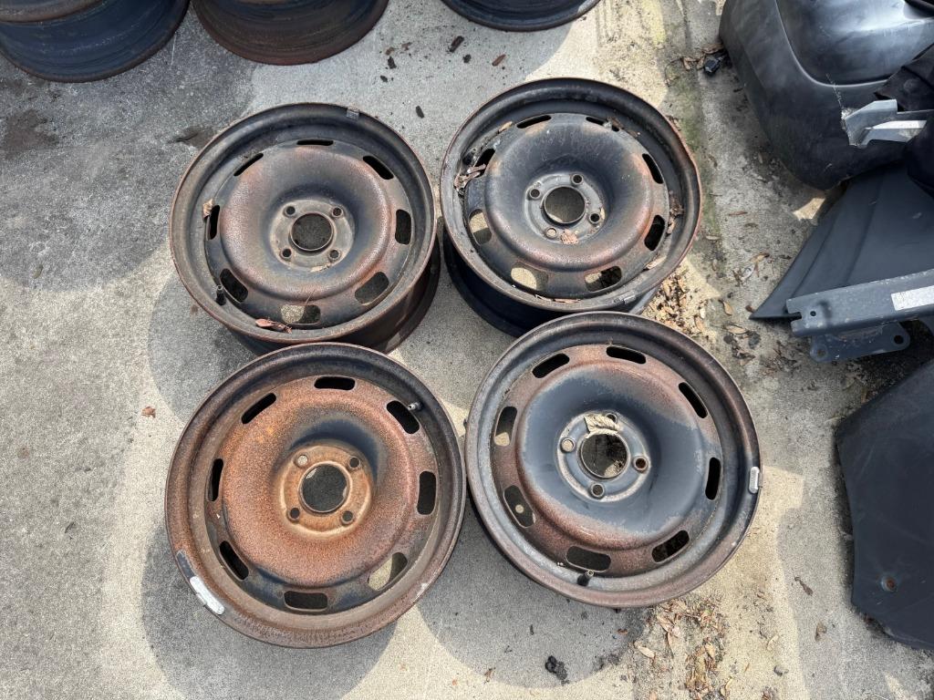 4 jantes en tôle Citroen c3, Enlèvement, Utilisé, Citroën
