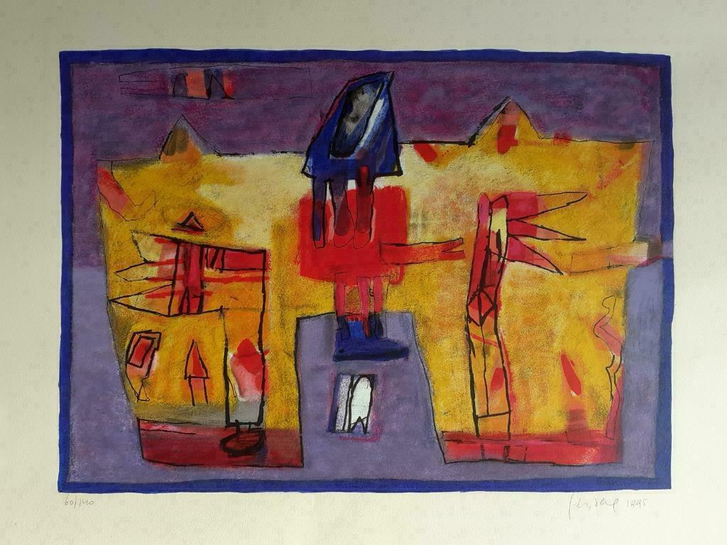 "Het droomkasteel" - Geert Vrijdag, Antiek en Kunst, Ophalen of Verzenden