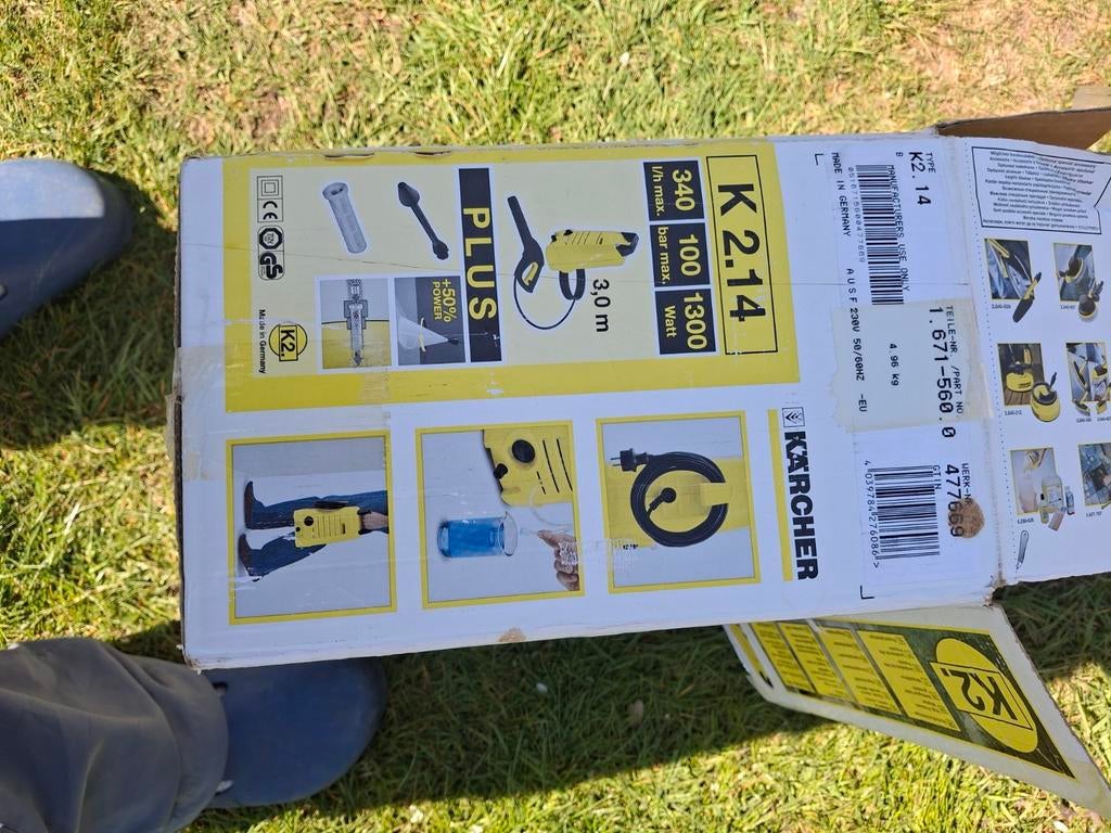 karcher K2, Ophalen, Karcher - Kärcher -, Nieuw, Elektrisch