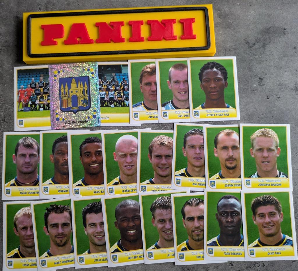 Autocollants de foot Panini football 2004 WESTERLO 22X 2004, Envoi, Neuf