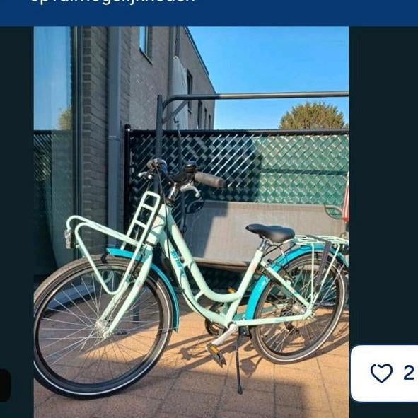 Meisjesfiets, Ophalen